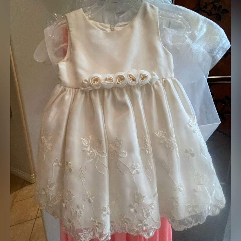 ✨ Cinderella Baby Dress – Baptism, Bridal, or Photo Session ✨